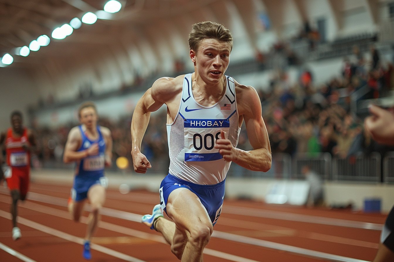 Grant Holloway établit un nouveau record du monde au 60 m haies lors des championnats d'athlétisme en salle aux États-Unis
