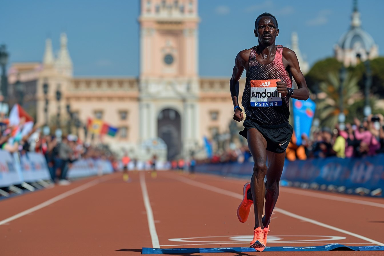 Marathon : Amdouni améliore son propre record de France et termine à la deuxième place au marathon de Séville